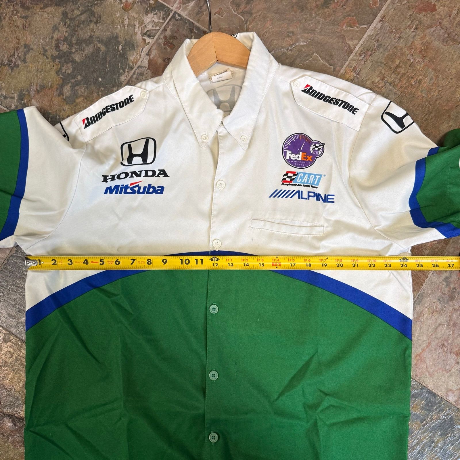 Vintage 02 Cart FedEx Series Honda Racing Fernandez Team Crew Shirt Size US XL / EU 56 / 4 - 7 Thumbnail