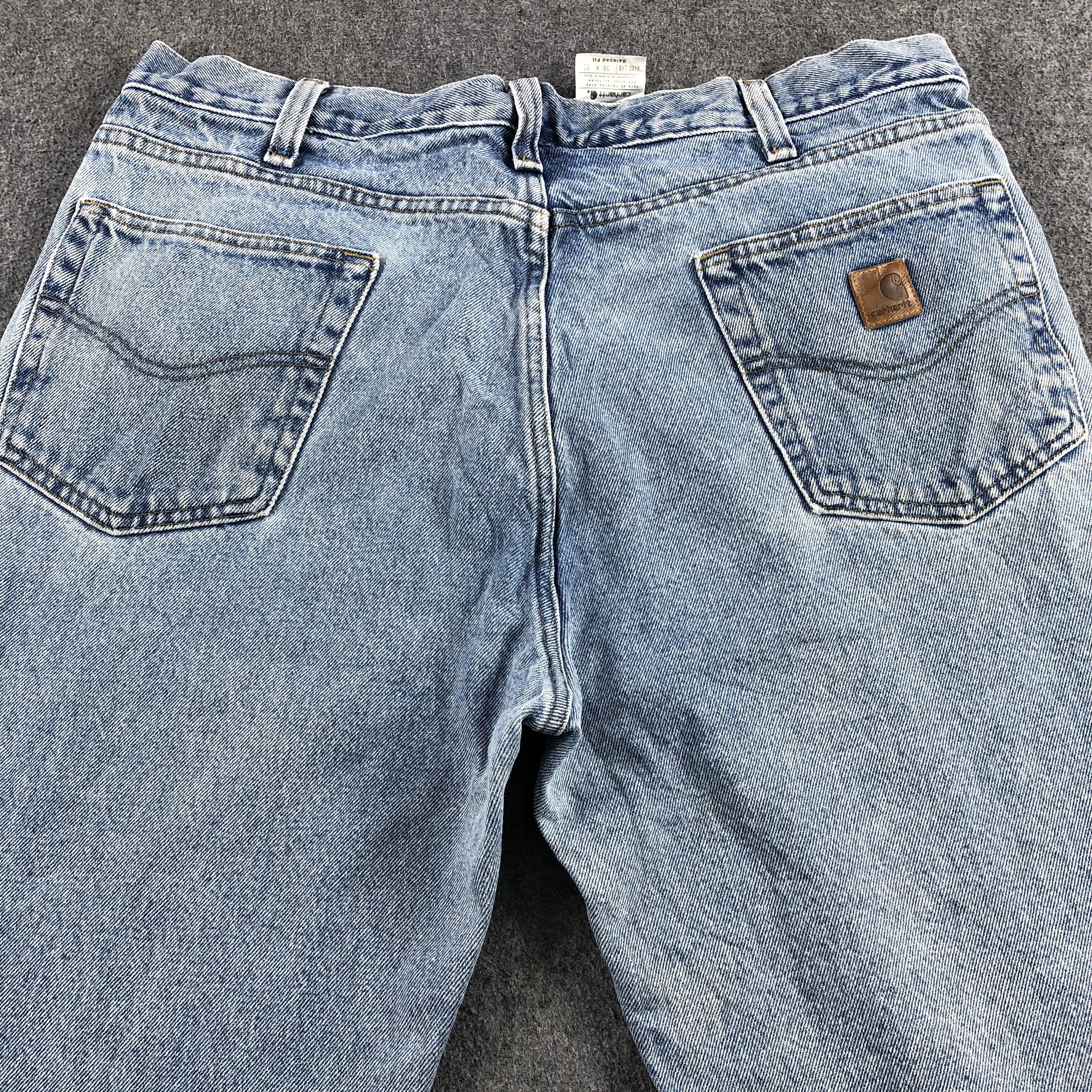 Carhartt Vintage Light Wash Carhartt Jeans-J2018 Size US 38 / EU 54 - 4 Thumbnail