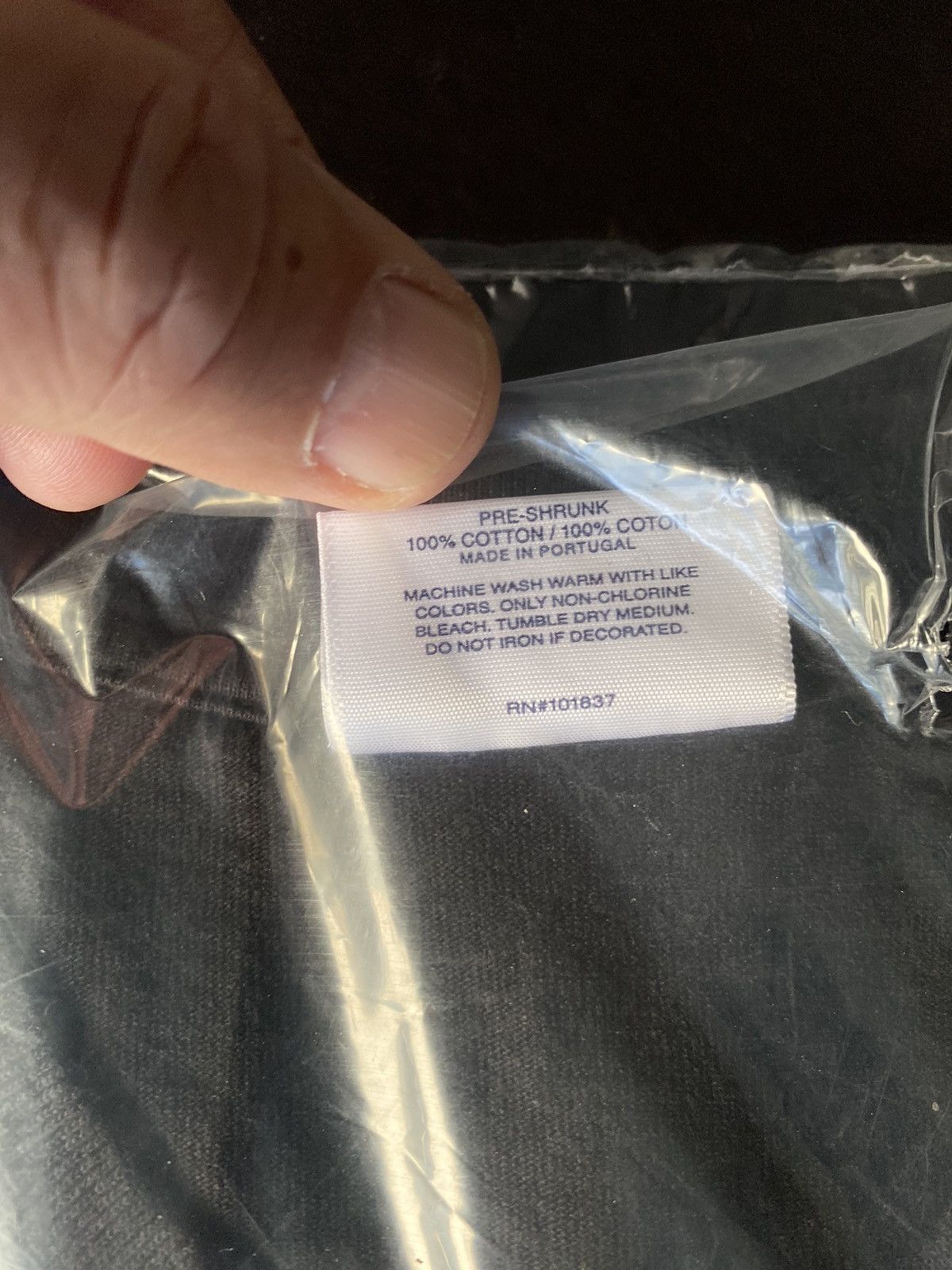Comme des Garcons × Supreme New Supreme Comme Des Garcons Split Box Tee XL Bogo Black Size US XL / EU 56 / 4 - 3 Thumbnail