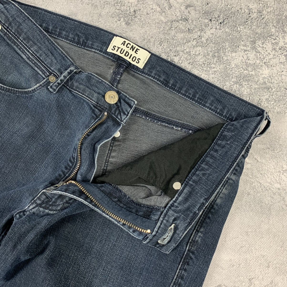 Acne Studios Acne Studios Stockholm Max Man Ray Jeans Luxury Designer Size US 33 - 4 Thumbnail
