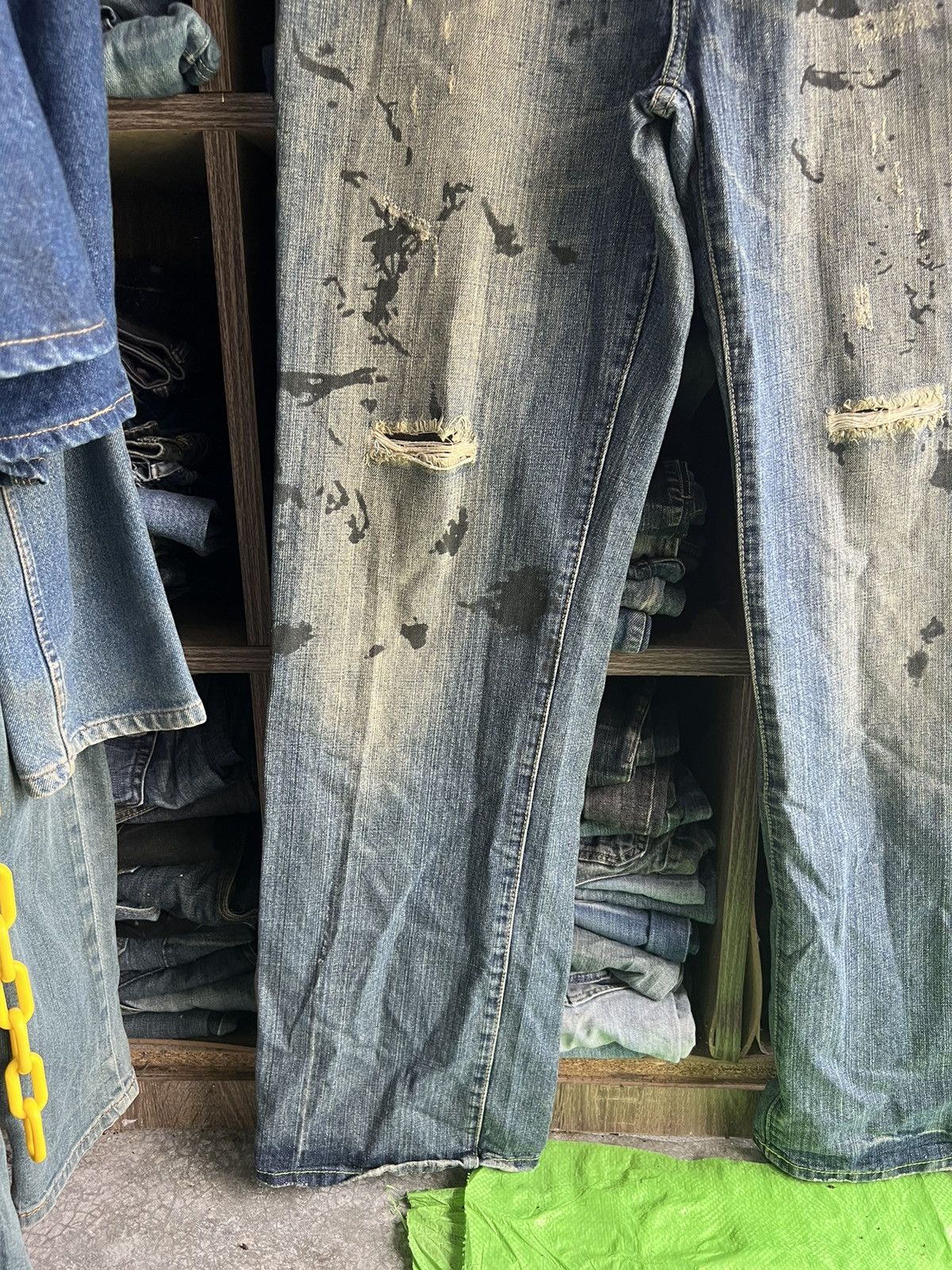 Abercrombie & Fitch 🔥Abercrombie & Fitch Boot Cut Distressed Denim Size US 36 / EU 52 - 6 Thumbnail