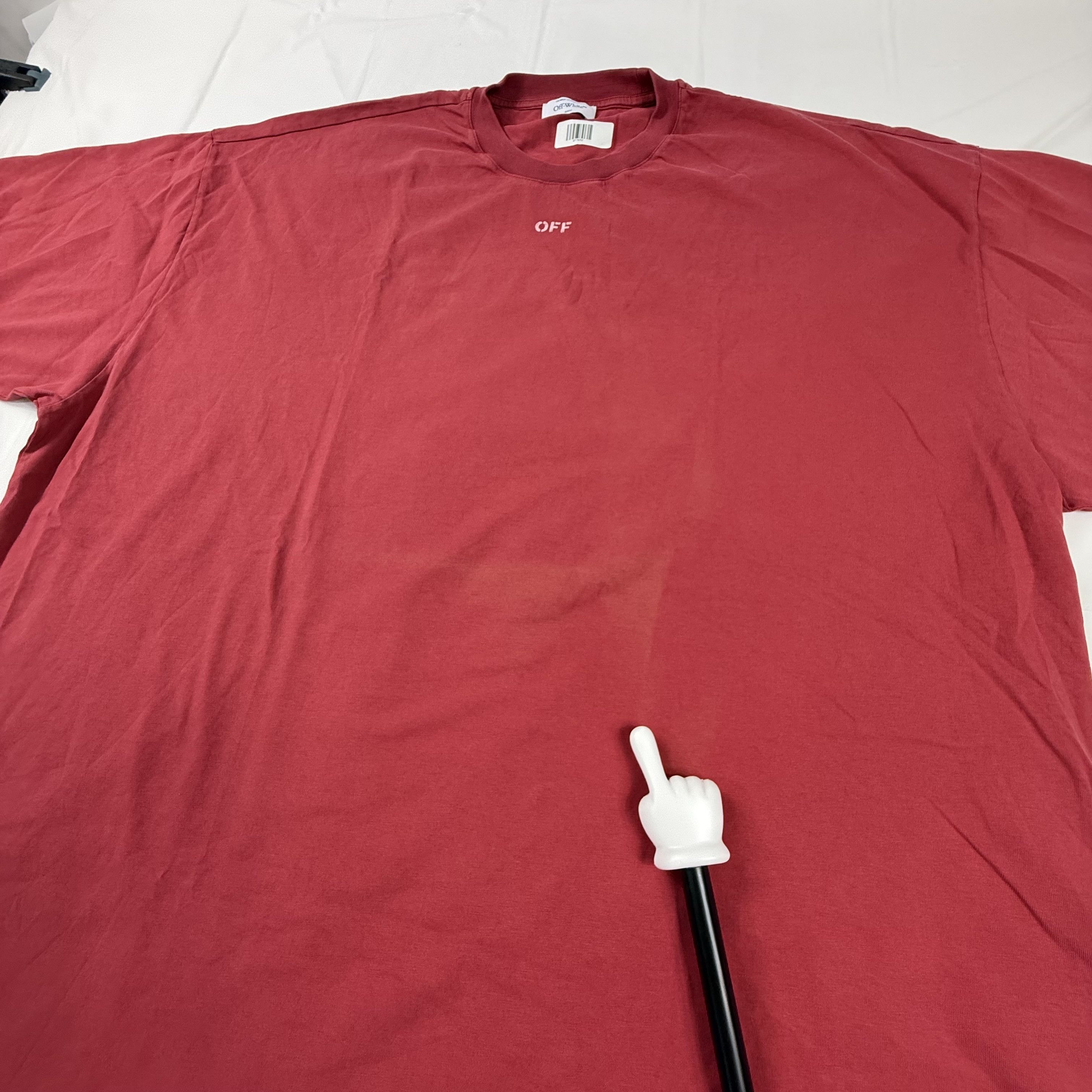 Off-White Off-White Caravaggio Graphic T-Shirt Oversized Mens XL Size US XL / EU 56 / 4 - 6 Thumbnail