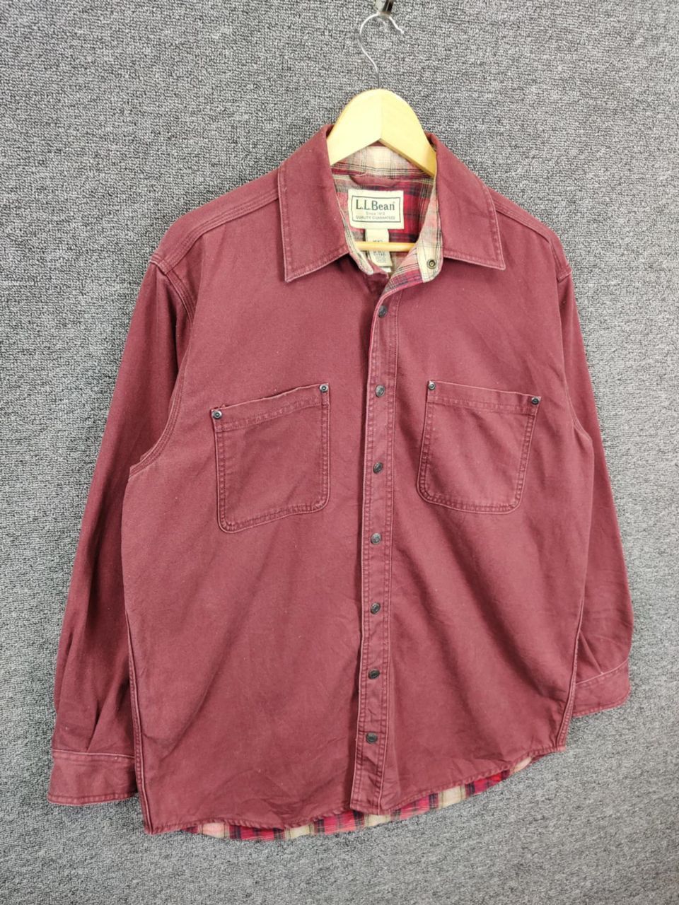 L.L. Bean Vintage L.L Bean Plaid Overshirt Jacket Size US M / EU 48-50 / 2 - 5 Thumbnail