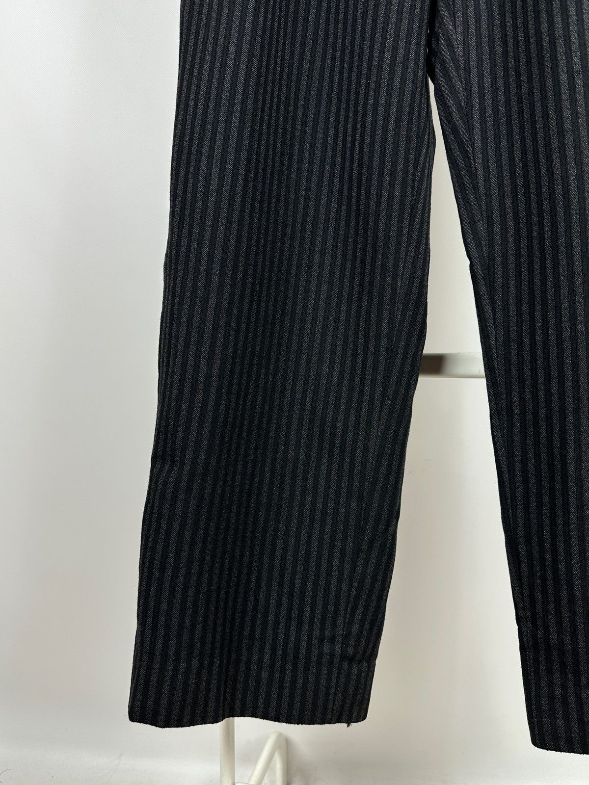 Vintage 1930-50s Antique European Work High Waist Wool Trousers Size US 30 / EU 46 - 7 Thumbnail