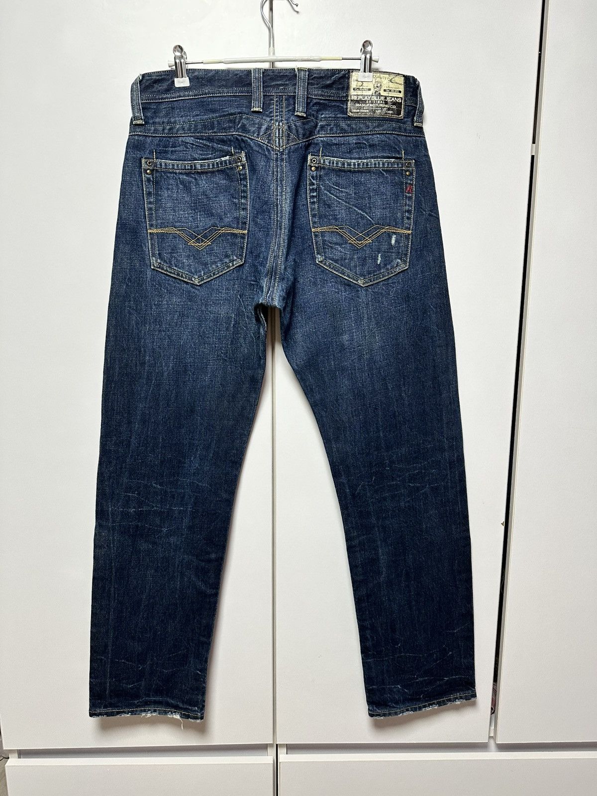Replay Replay Fashion Box Japan Salvage Vintage True Denim Size US 32 / EU 48 - 1 Thumbnail