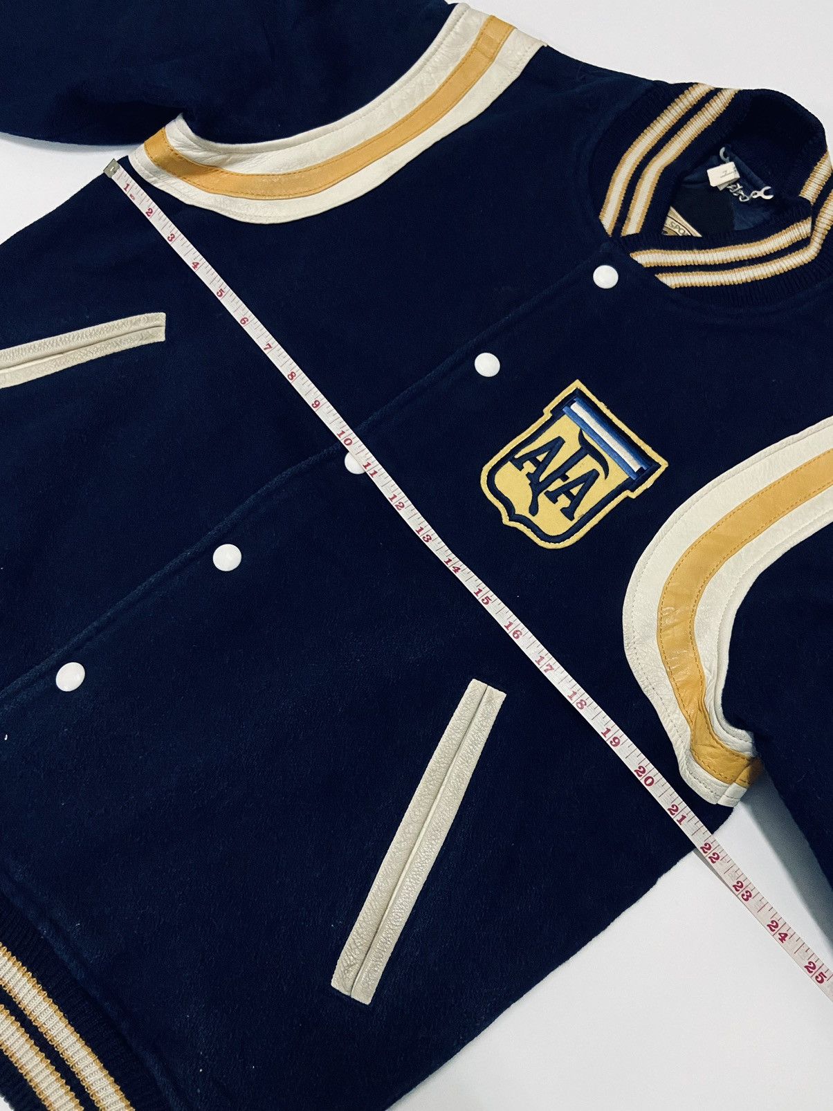 Vintage VINTAGE ARGENTINA FA VARSITY JACKET Size US L / EU 52-54 / 3 - 7 Thumbnail