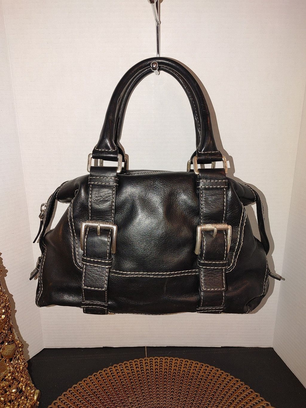 Michael Kors Michael Kors Brookville Leather Satchel Size ONE SIZE - 1 Thumbnail