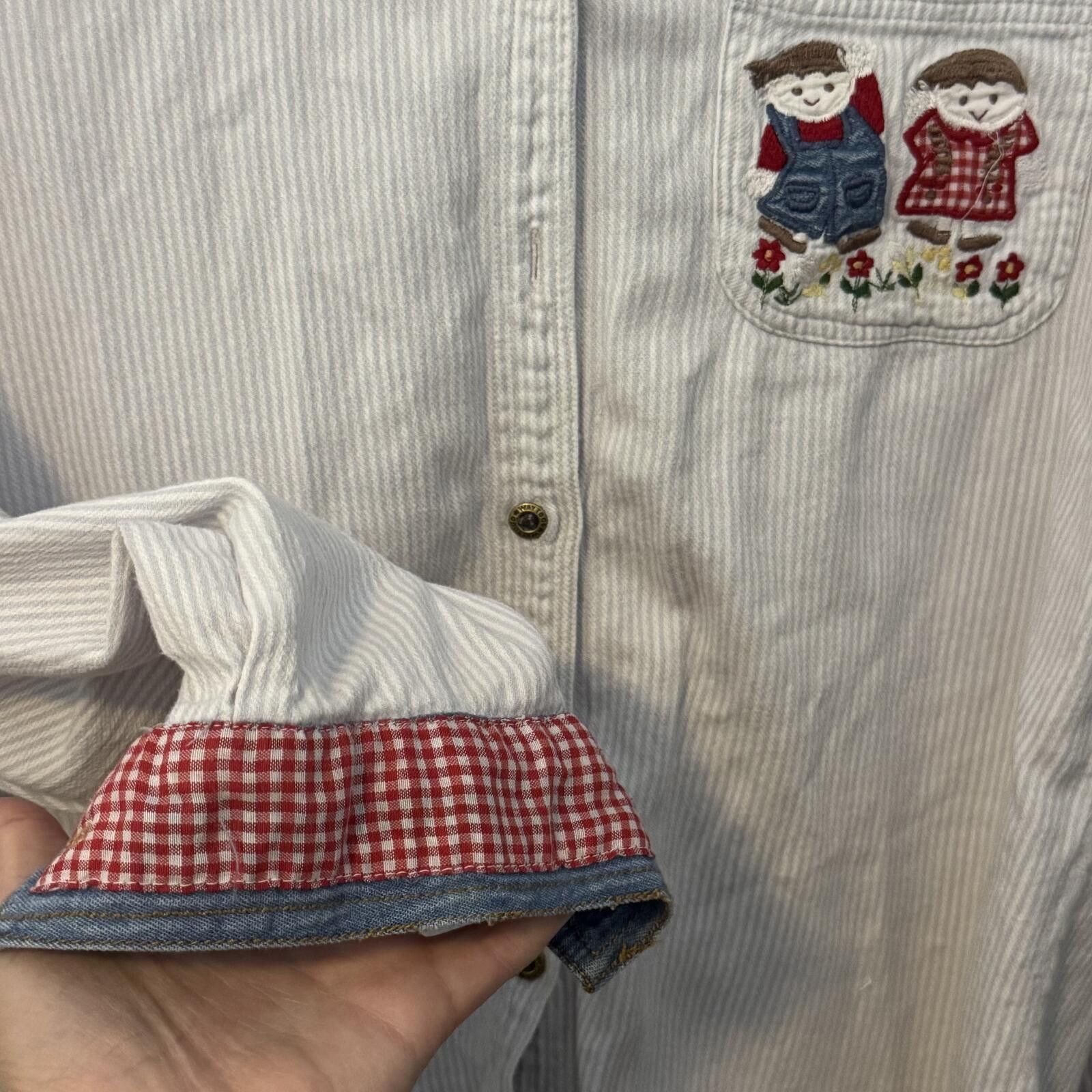 Other WAY TO GO Eco-Friendly Embroidered Shirt Size M / US 6-8 / IT 42-44 - 5 Thumbnail