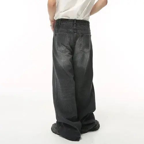 Japanese Brand Aoyama x Aoshi Baggy Vintage Faded Skater Denim Size US 30 / EU 46 - 8 Thumbnail