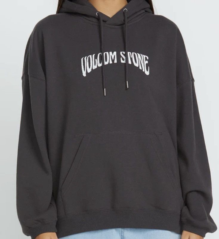 Volcom Volcom black hoodie women’s large new with tags Size L / US 10 / IT 46 - 1 Thumbnail