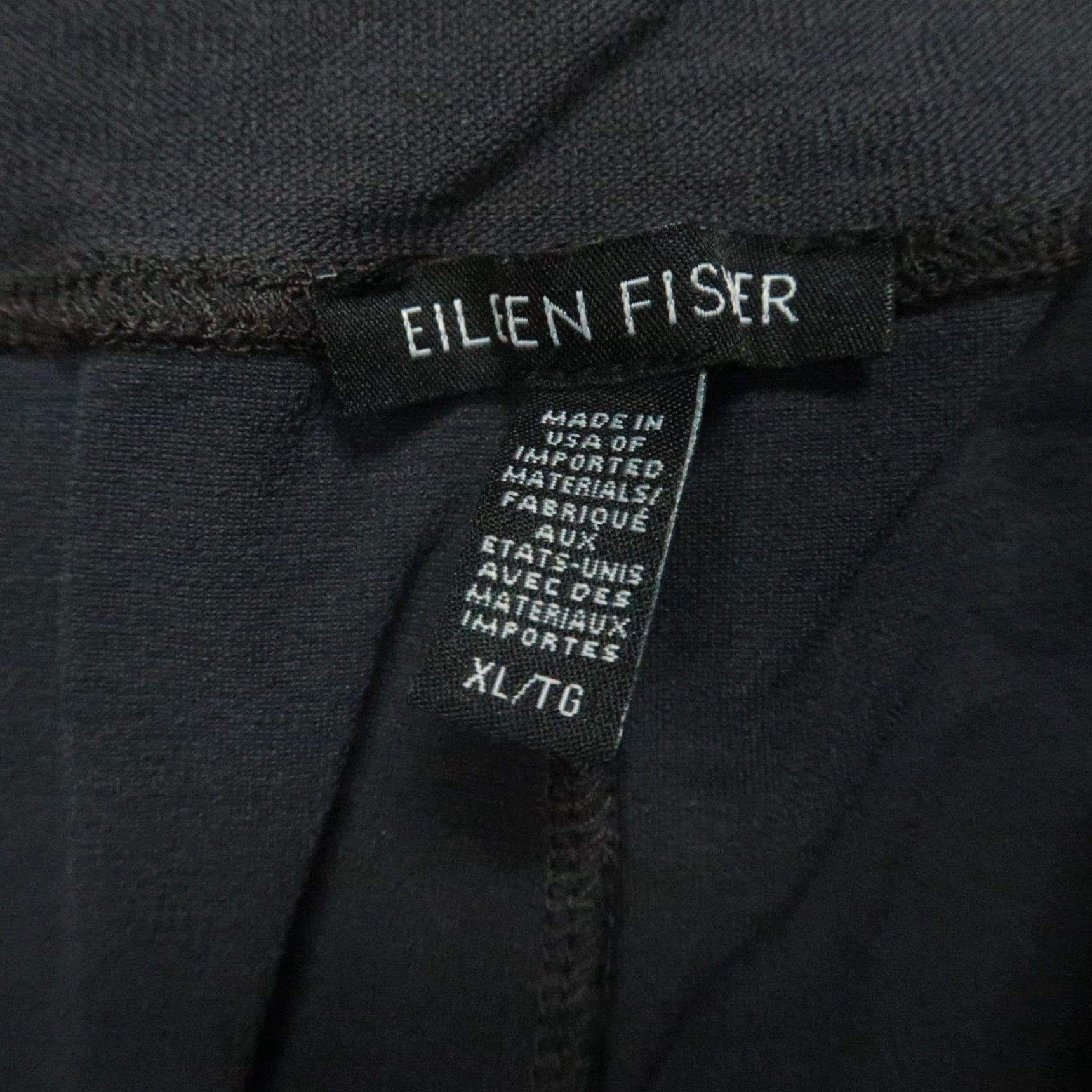 Eileen Fisher Eileen Fisher Pants Womens XL Extra Large Gray Pull On Crepe Stretch Size 40" / US 18 - 3 Thumbnail