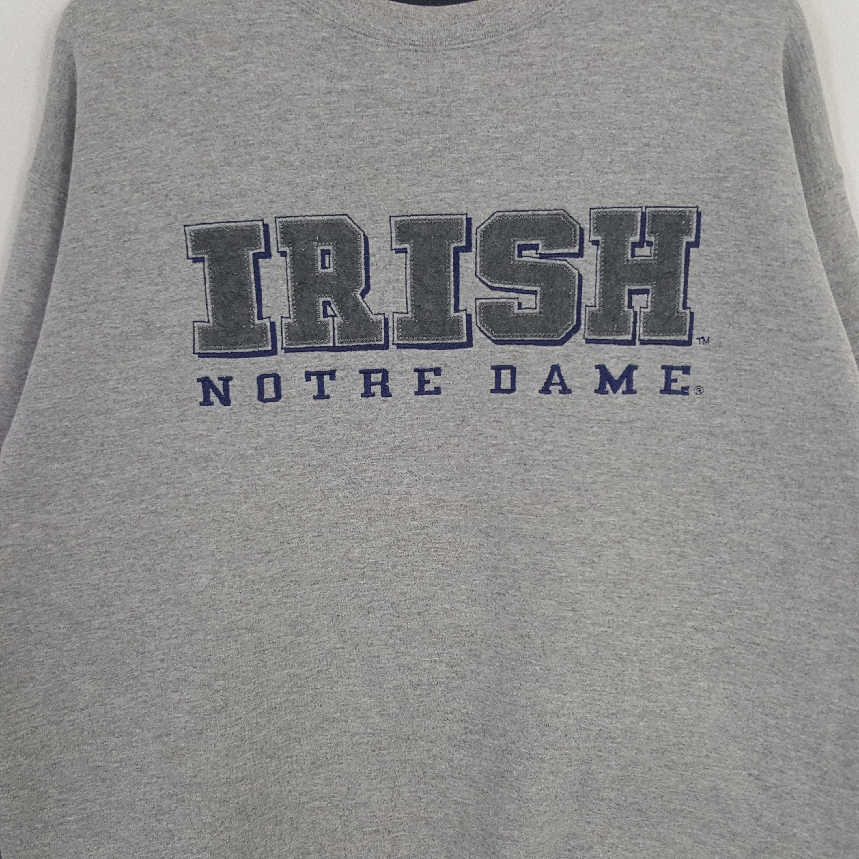 Jansport × NFL × Vintage Vintage Irish Notre Dame American Football Team Sweatshirt Size US L / EU 52-54 / 3 - 2 Thumbnail