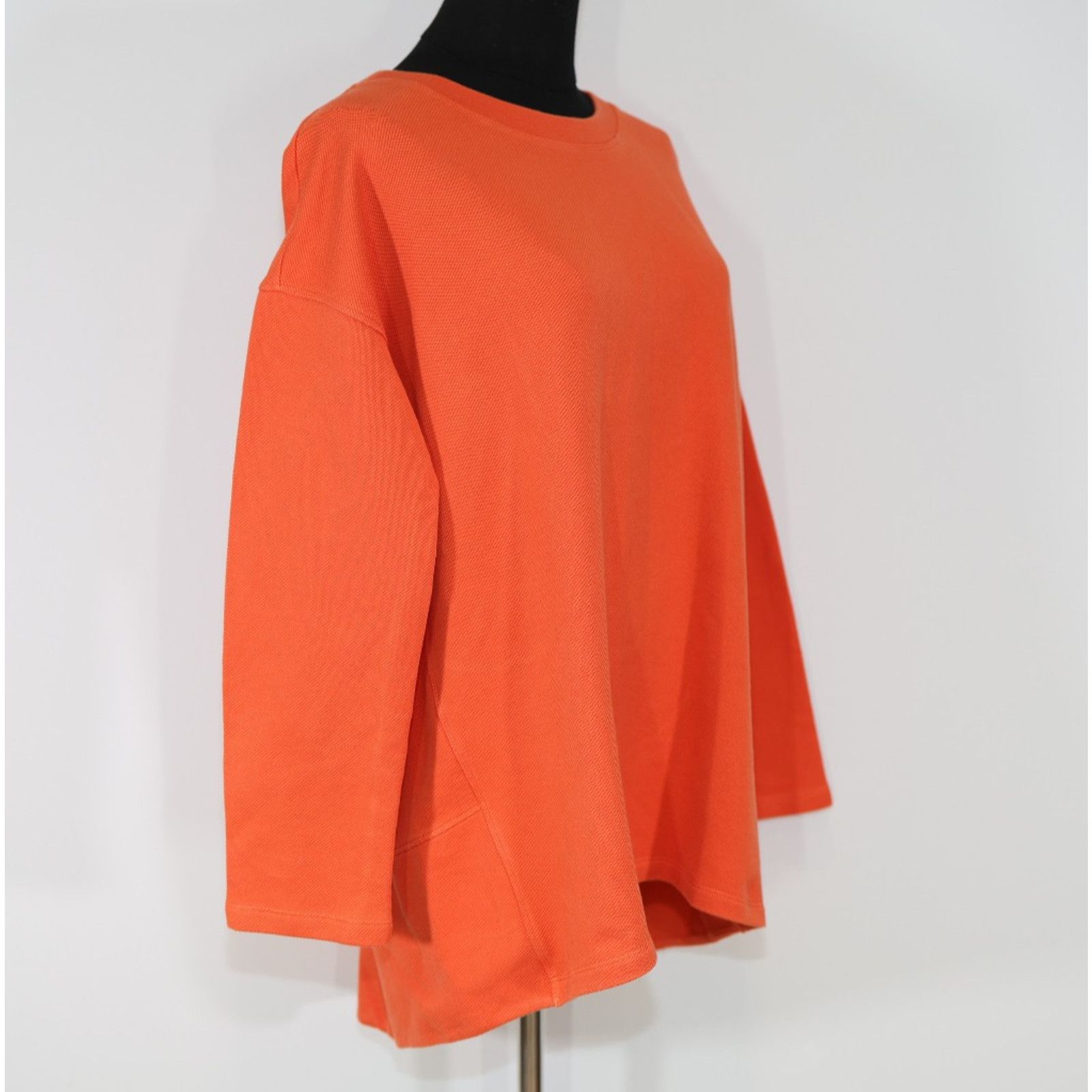 Eileen Fisher EILEEN FISHER Cotton Terry Minimalist Sweater Tunic Sz S Size S / US 4 / IT 40 - 4 Thumbnail