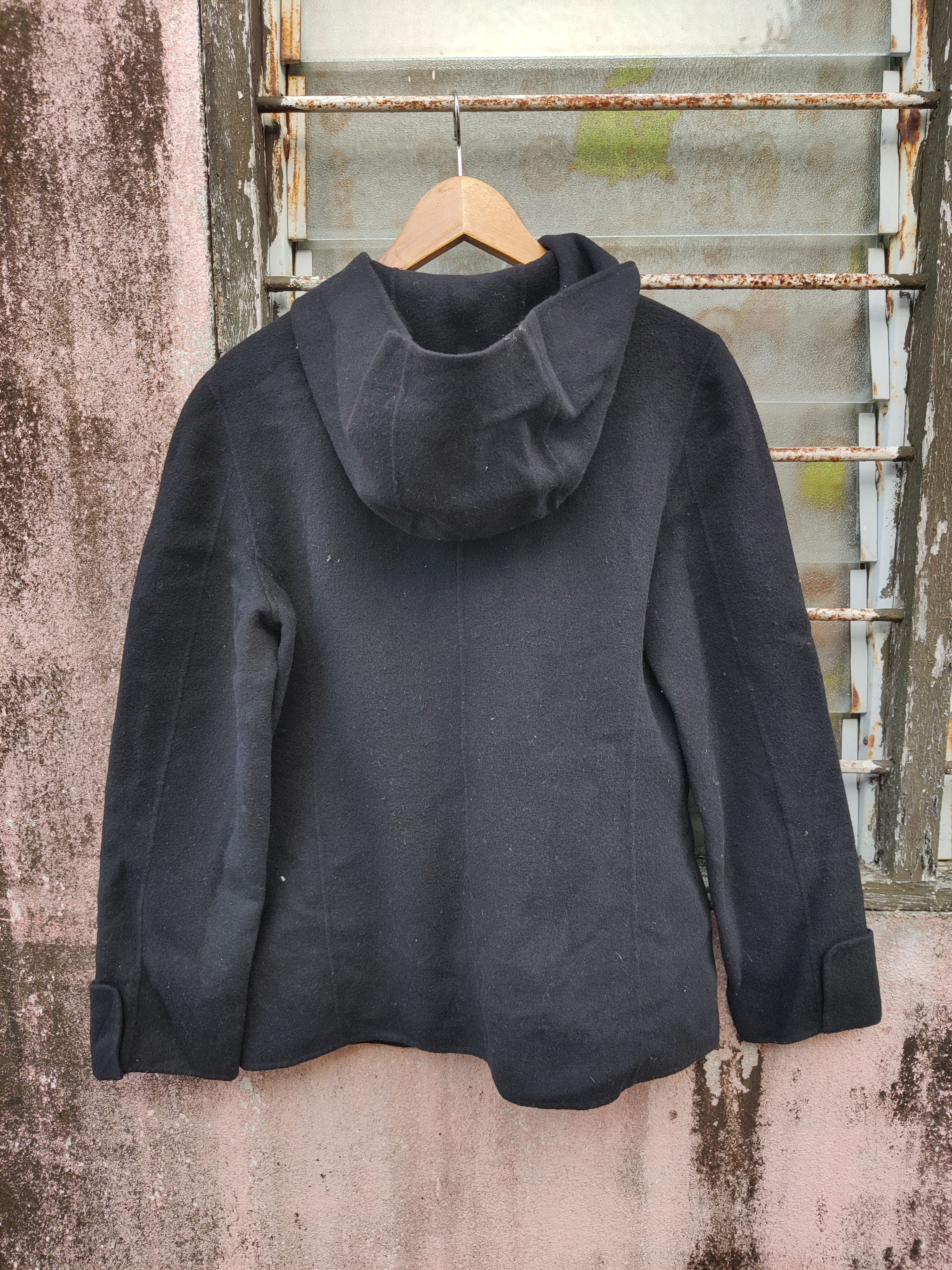 DKNY Vintage Archive DKNY Wool All Black Jacket Size US S / EU 44-46 / 1 - 3 Thumbnail
