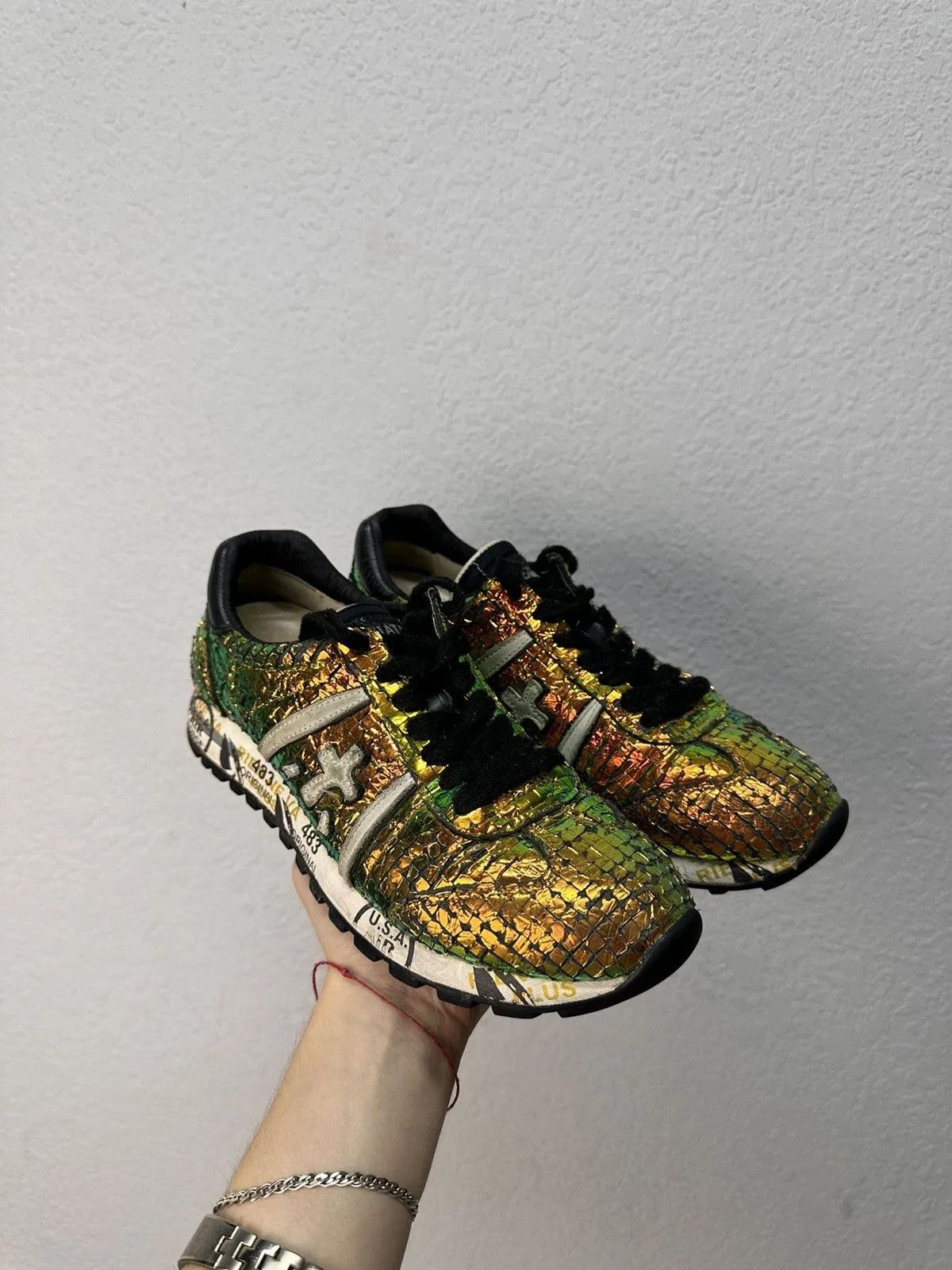 Premiata Premiata Womens Shoes Snakes golden Goose Style Size US 6 / IT 36 - 1 Thumbnail