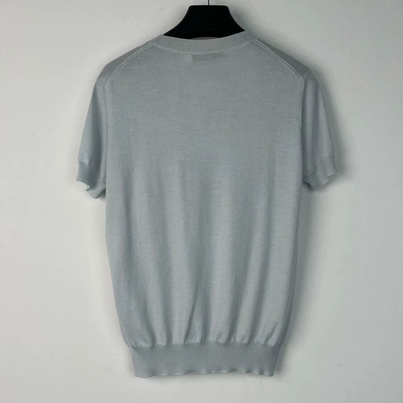 Dior Dior Size 36 Cashmere knitted short sleeves 2503-Nextarrow Size US XS / EU 42 / 0 - 2 Thumbnail