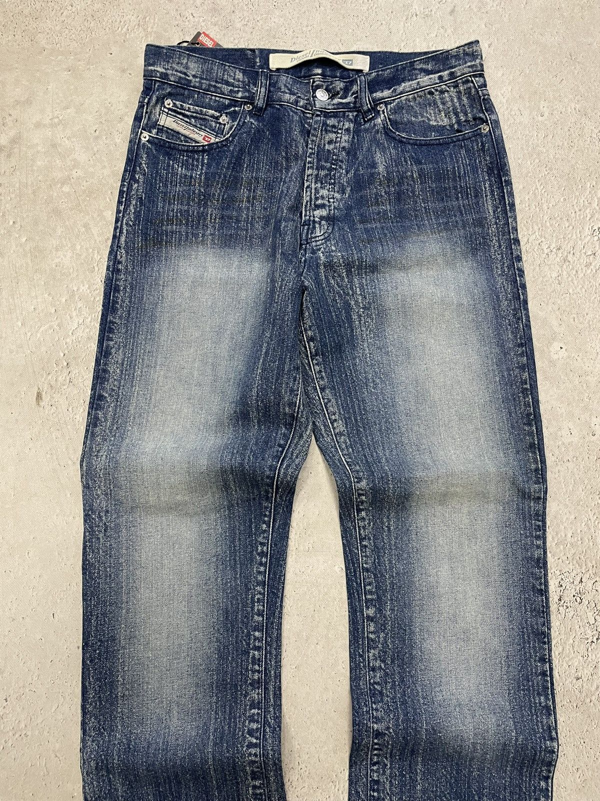 Diesel Regular jeans diesel distressed pants y2k Size US 32 / EU 48 - 2 Thumbnail