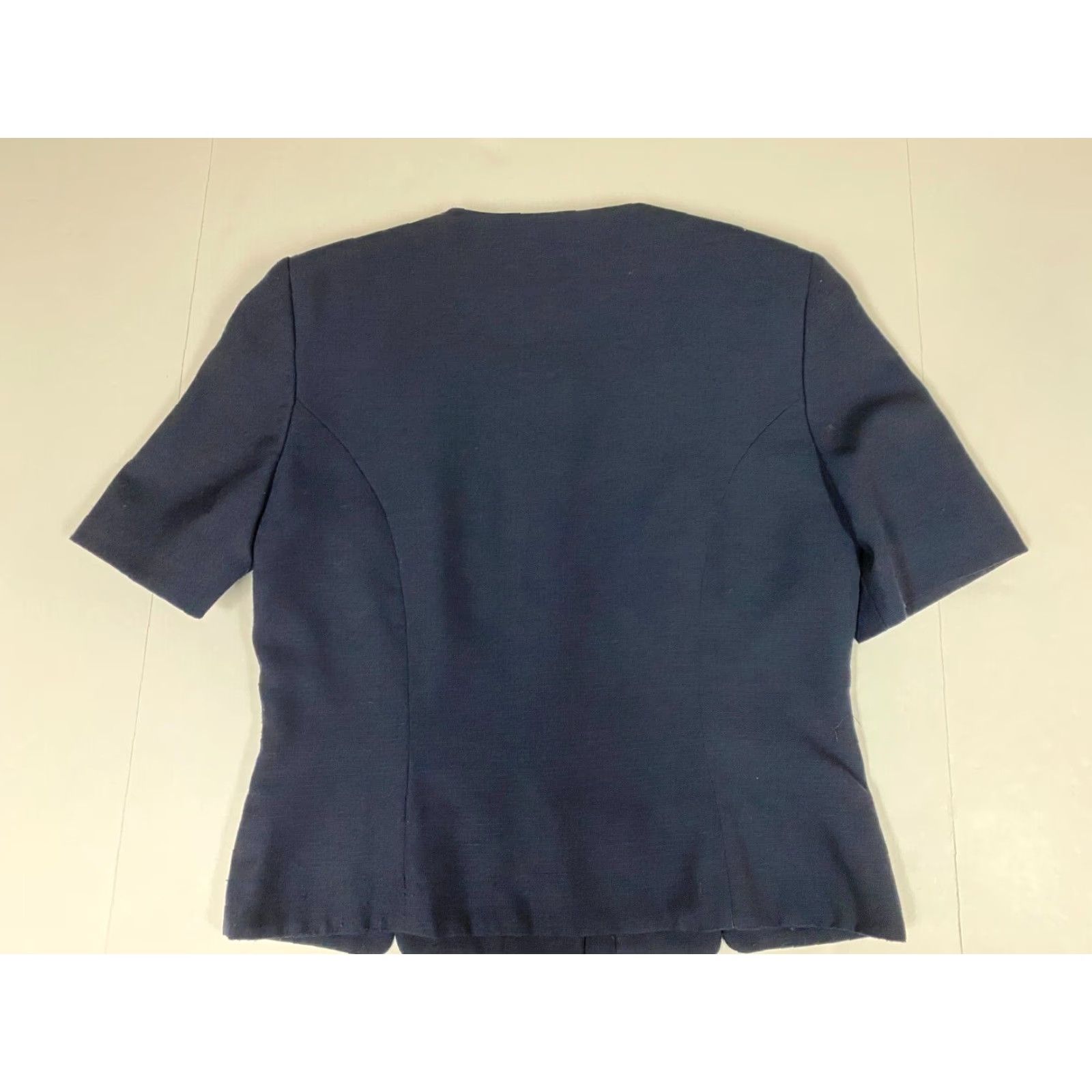 Pendleton Pendleton Jacket Blazer Womens 8 Blue Short Sleeve Polyester Lightweight Regular Fall Winter Blazer Womens Size 30" / US 8 / IT 44 - 6 Thumbnail