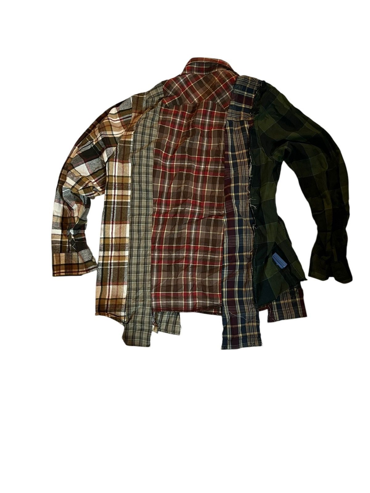Japanese Brand × Vintage Reworked flannel Size US S / EU 44-46 / 1 - 2 Thumbnail