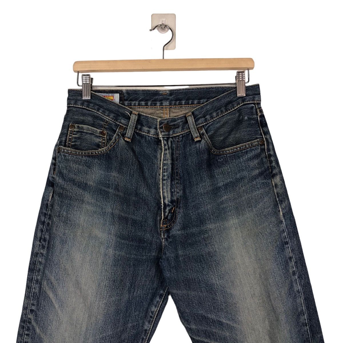 Japanese Brand 🔥Vintage Denim Jeans Big John Issey Miyake Size US 30 / EU 46 - 3 Thumbnail