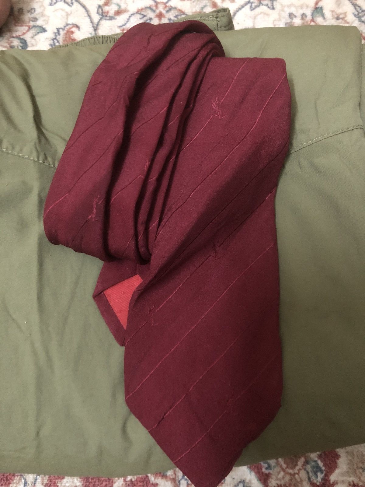 Designer × Vintage × Yves Saint Laurent Yves saint laurent tie Size ONE SIZE - 1 Thumbnail