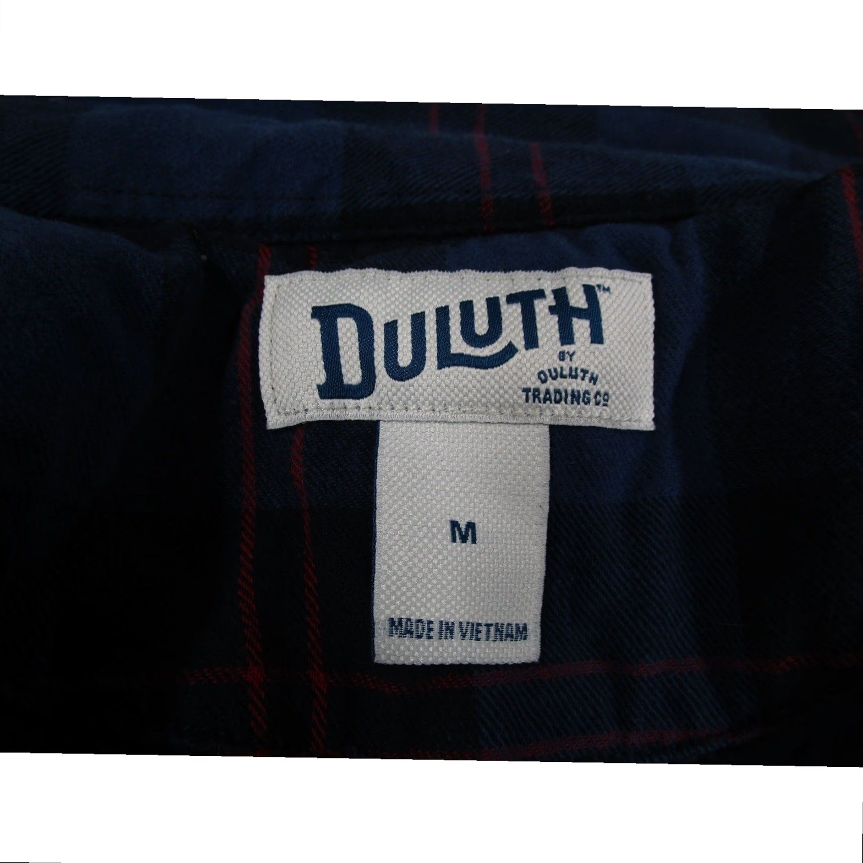 Duluth Trading Company Duluth Trading Co Mens Blue Plaid Quilted Lined Flannel Shirt Jacket 80678 M Size US M / EU 48-50 / 2 - 3 Thumbnail