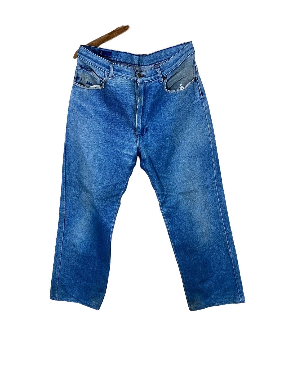 Mila Schon MADE IN ITALY MILA SCHON DISTRESSED DENIM Size US 34 / EU 50 - 1 Thumbnail