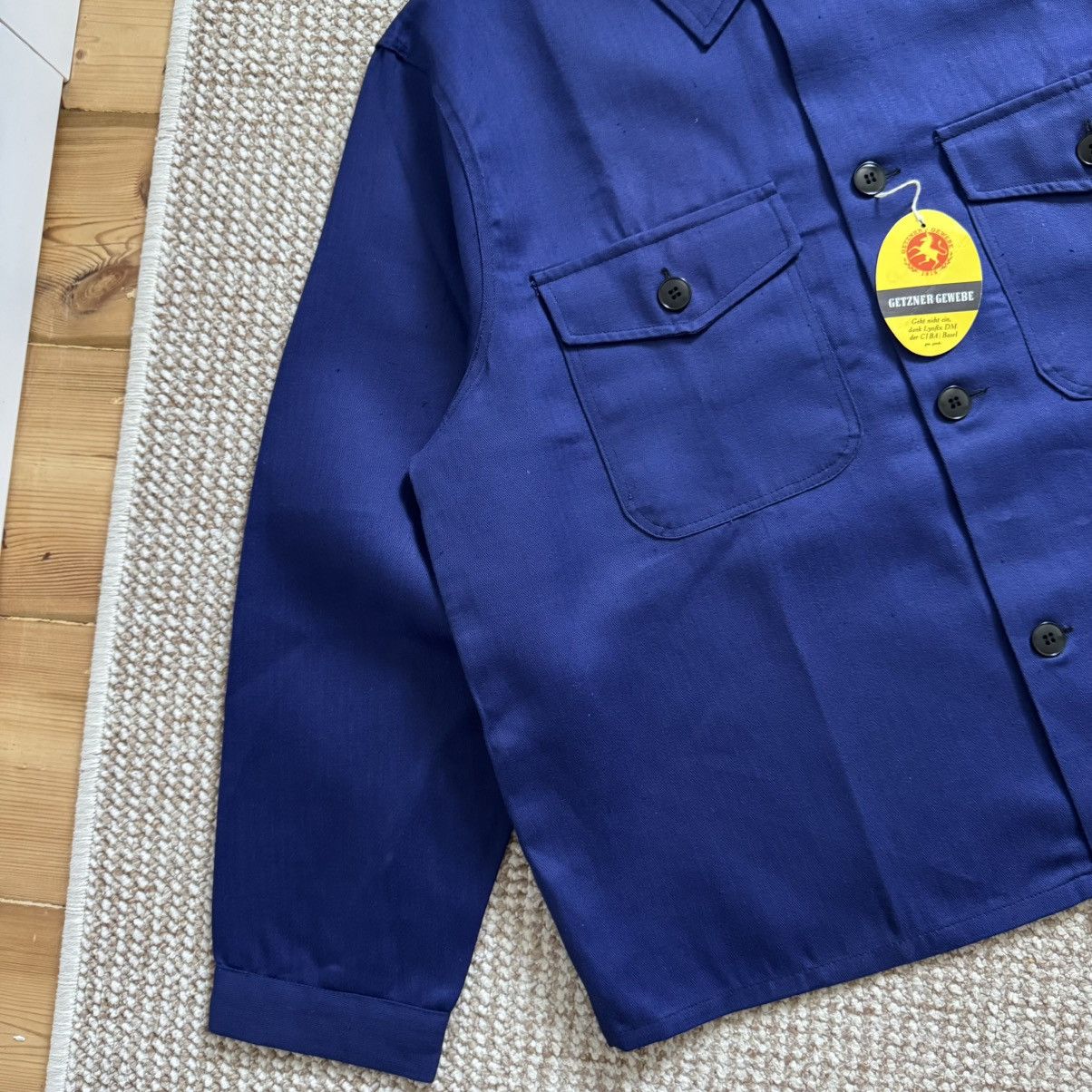 Le Laboureur German deadstock vintage HBT works french jacket Size US M / EU 48-50 / 2 - 6 Thumbnail