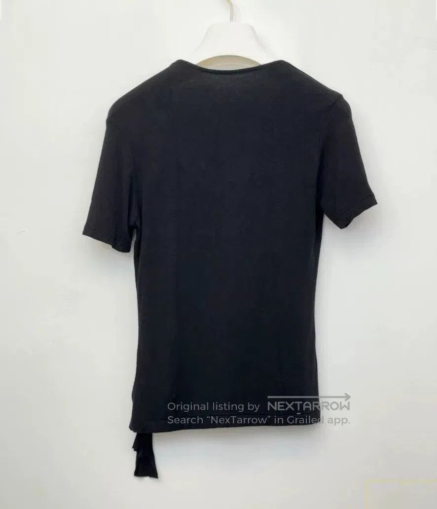 Yohji Yamamoto Yohji Yamamoto Braided Short Sleeve T-shirt. Size US L / EU 52-54 / 3 - 2 Thumbnail
