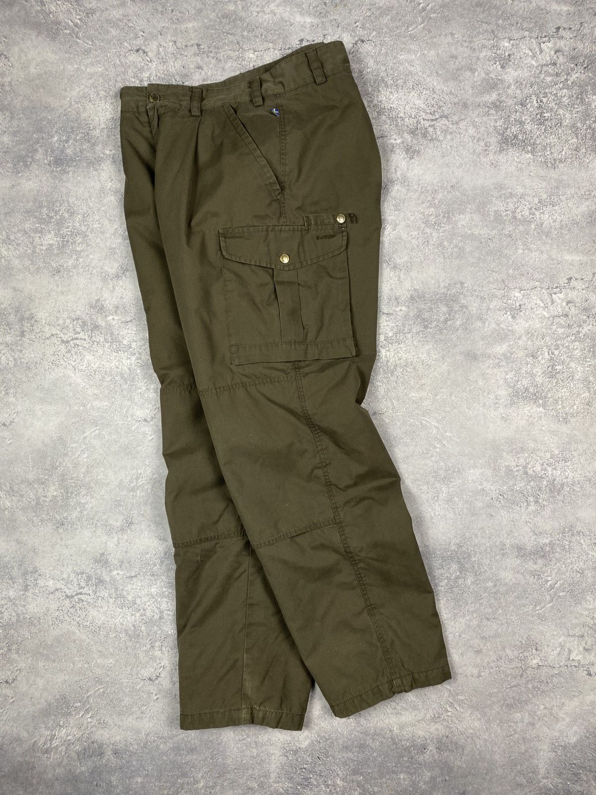 Fjallraven Fjallraven Barents Pro G-1000 Cargo Hiking Pants Brown Size US 34 / EU 50 - 4 Thumbnail
