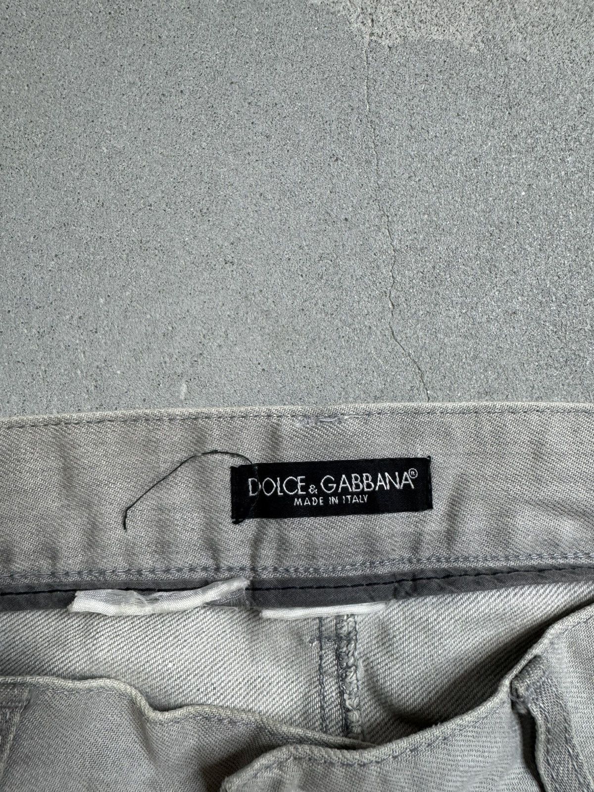 Dolce & Gabbana Vintage Dolce & Gabanna White Jeans Shorts Size US 32 / EU 48 - 5 Thumbnail