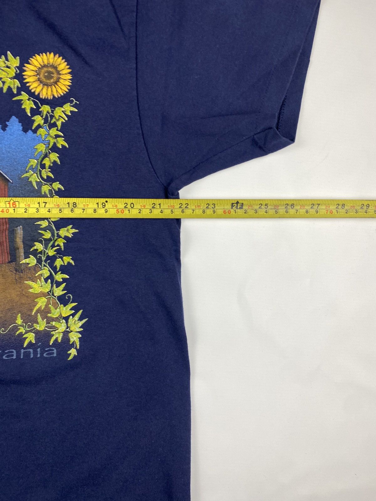 Vintage Vintage Art Sunflower Tshirt Size US L / EU 52-54 / 3 - 9 Thumbnail