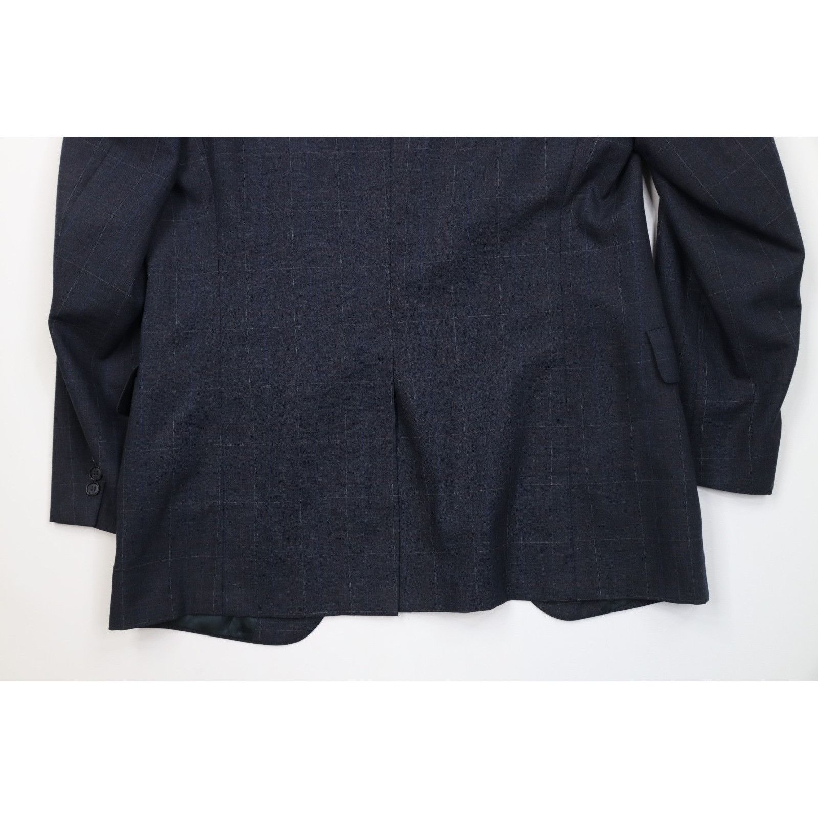 Vintage Vintage 70s Streetwear 2 Piece Wool Suit Wedding Plaid Size 40L - 9 Thumbnail