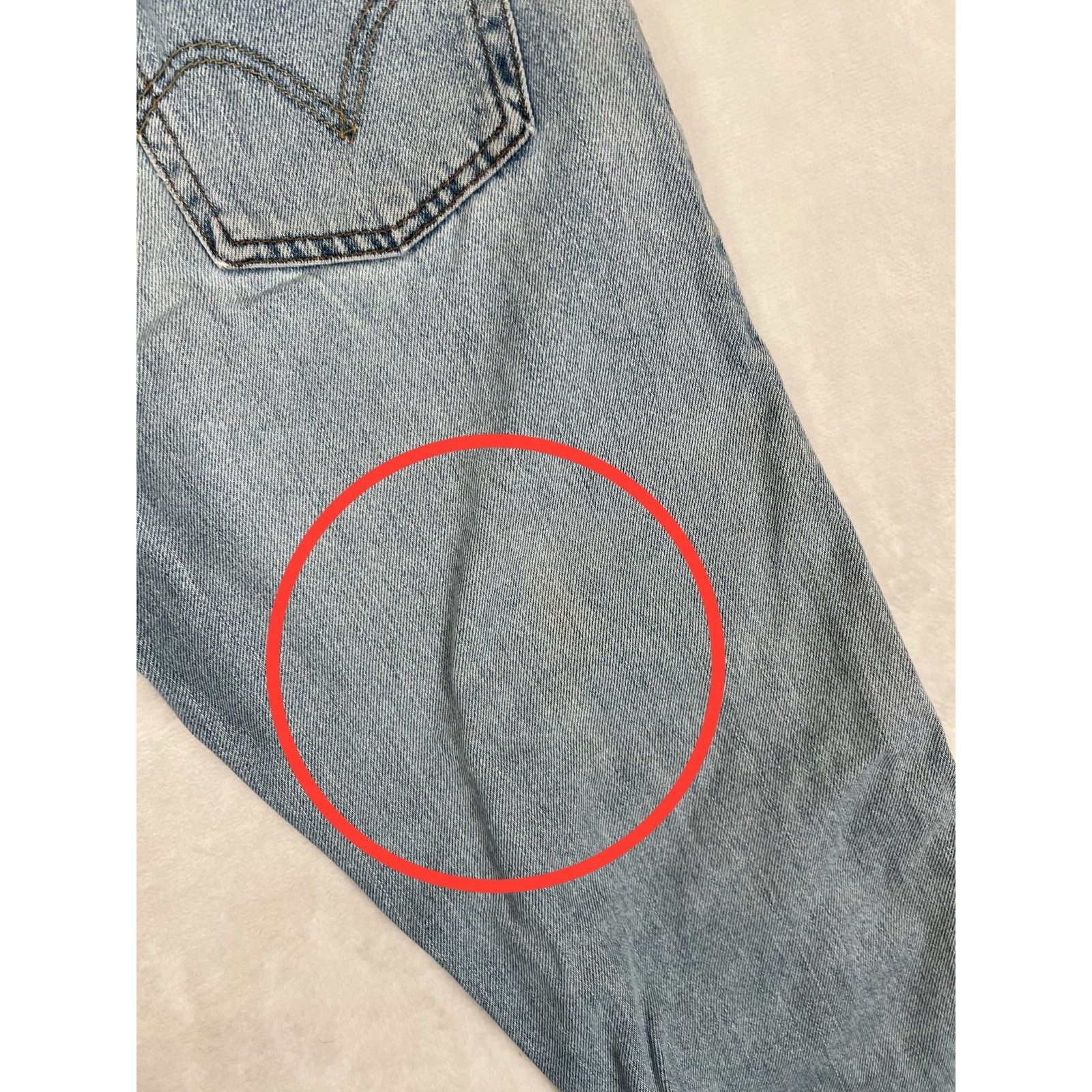 Levi's Vintage 505 Levi’s Blue Denim Jeans Size 36x32 Distressed Gr Size US 36 / EU 52 - 8 Thumbnail