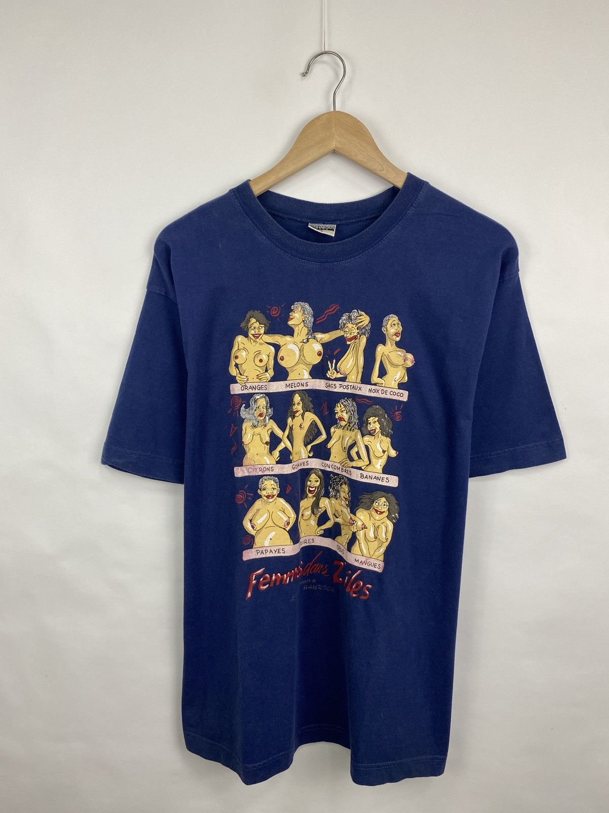 🇺🇸 Vintage 90s Porno Humor Tits Boobs Pornography T-shirt Y2K - Short  Sleeve T Shirts