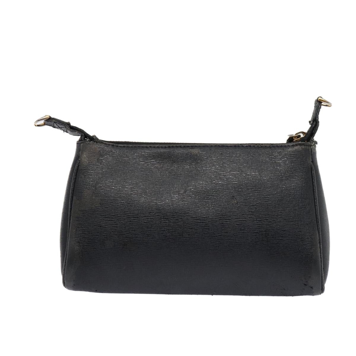 Fendi FENDI Shoulder Bag Leather Navy Size ONE SIZE - 3 Thumbnail