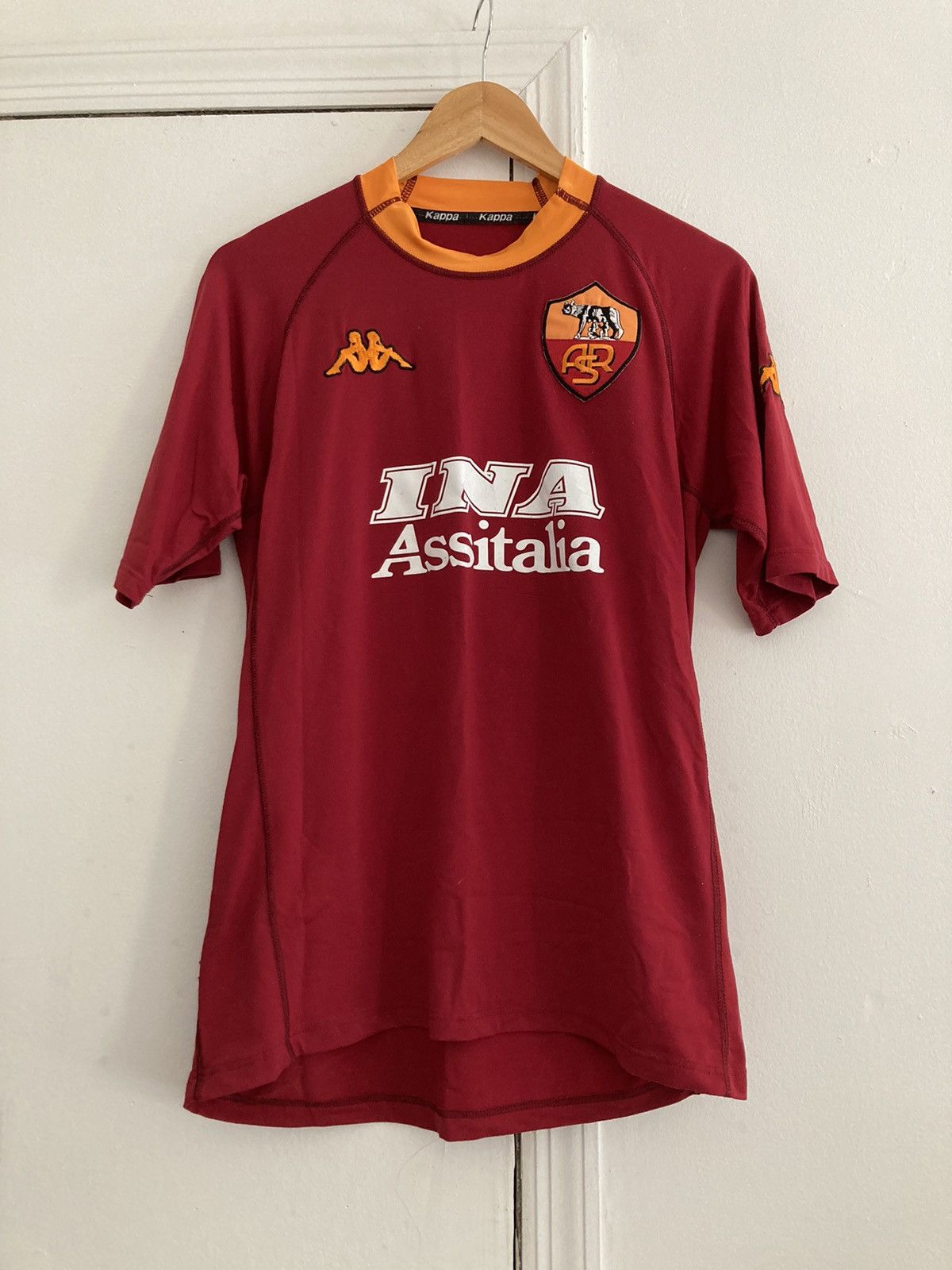 Kappa Roma 2000 Vintage Kappa Scudetto Jersey Totti L Large Size US L / EU 52-54 / 3 - 2 Thumbnail