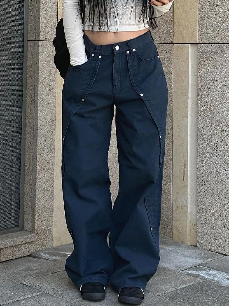 Other Loose Wide Leg Jean Size 36" / US 14 / IT 50 - 4 Thumbnail