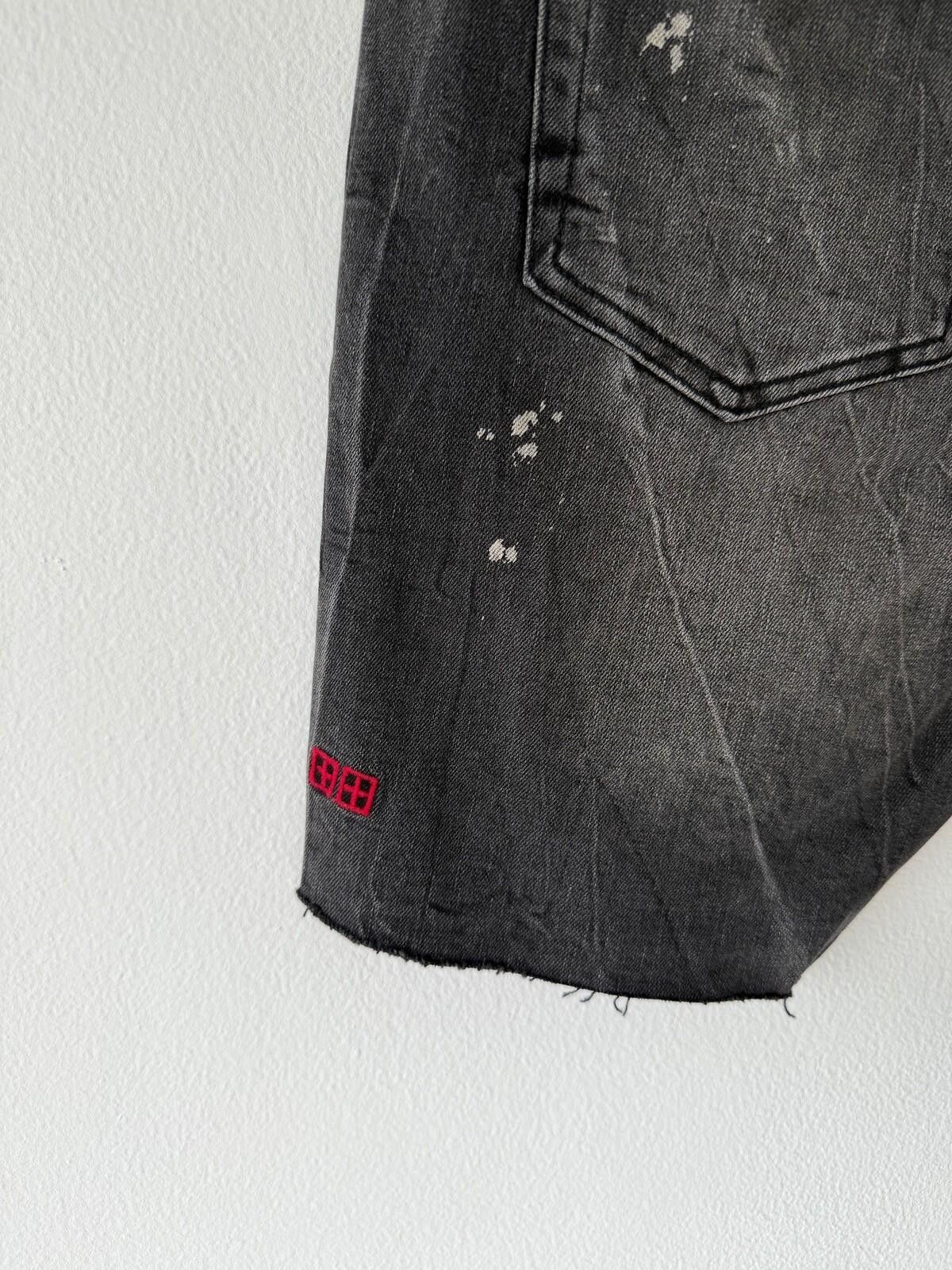 Ksubi new Ksubi mens denim shorts chopper grey black trashed 32 m Size US 32 / EU 48 - 7 Thumbnail