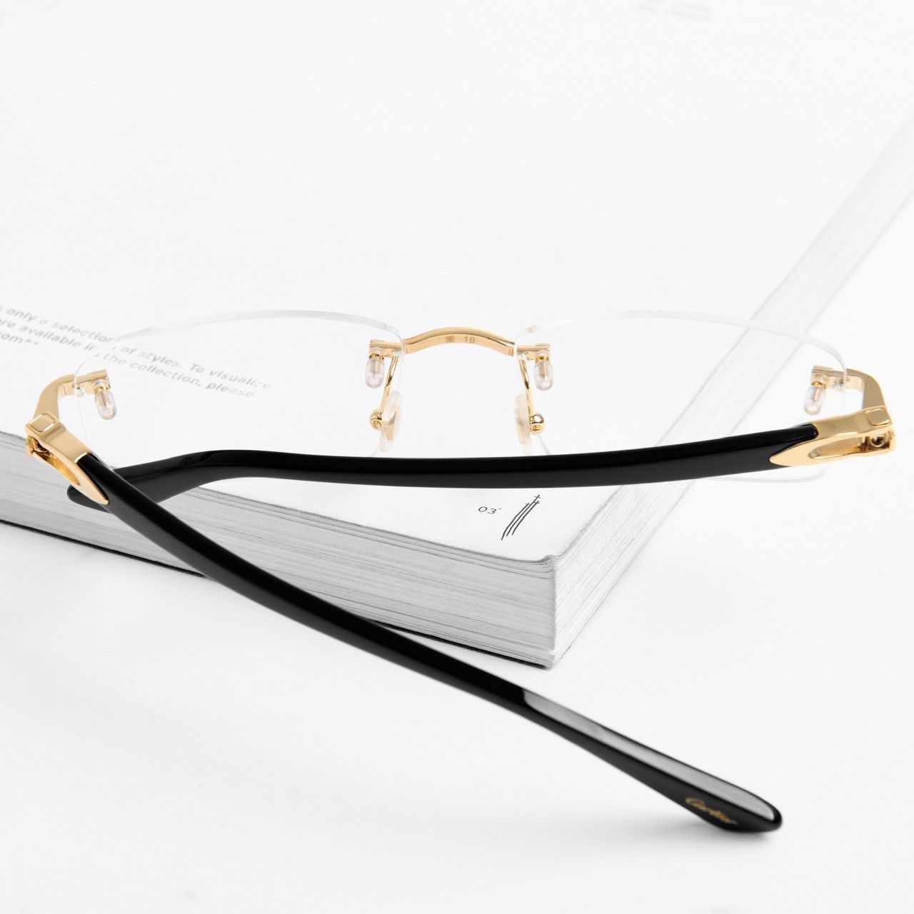 Cartier CARTIER CT0287O 001 GLASSES Size ONE SIZE - 5 Thumbnail