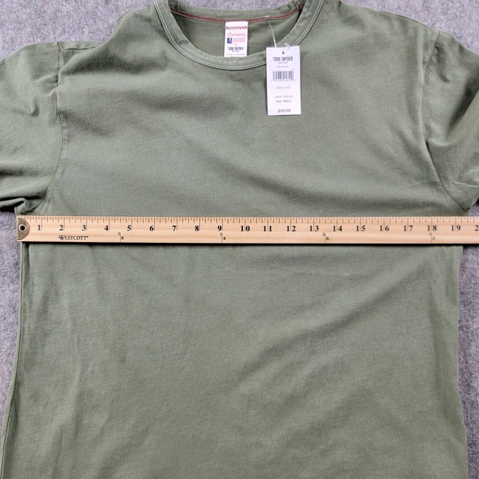 Todd Snyder Todd Snyder Basic Crew Neck Tee T-Shirt NWT Size US S / EU 44-46 / 1 - 4 Thumbnail