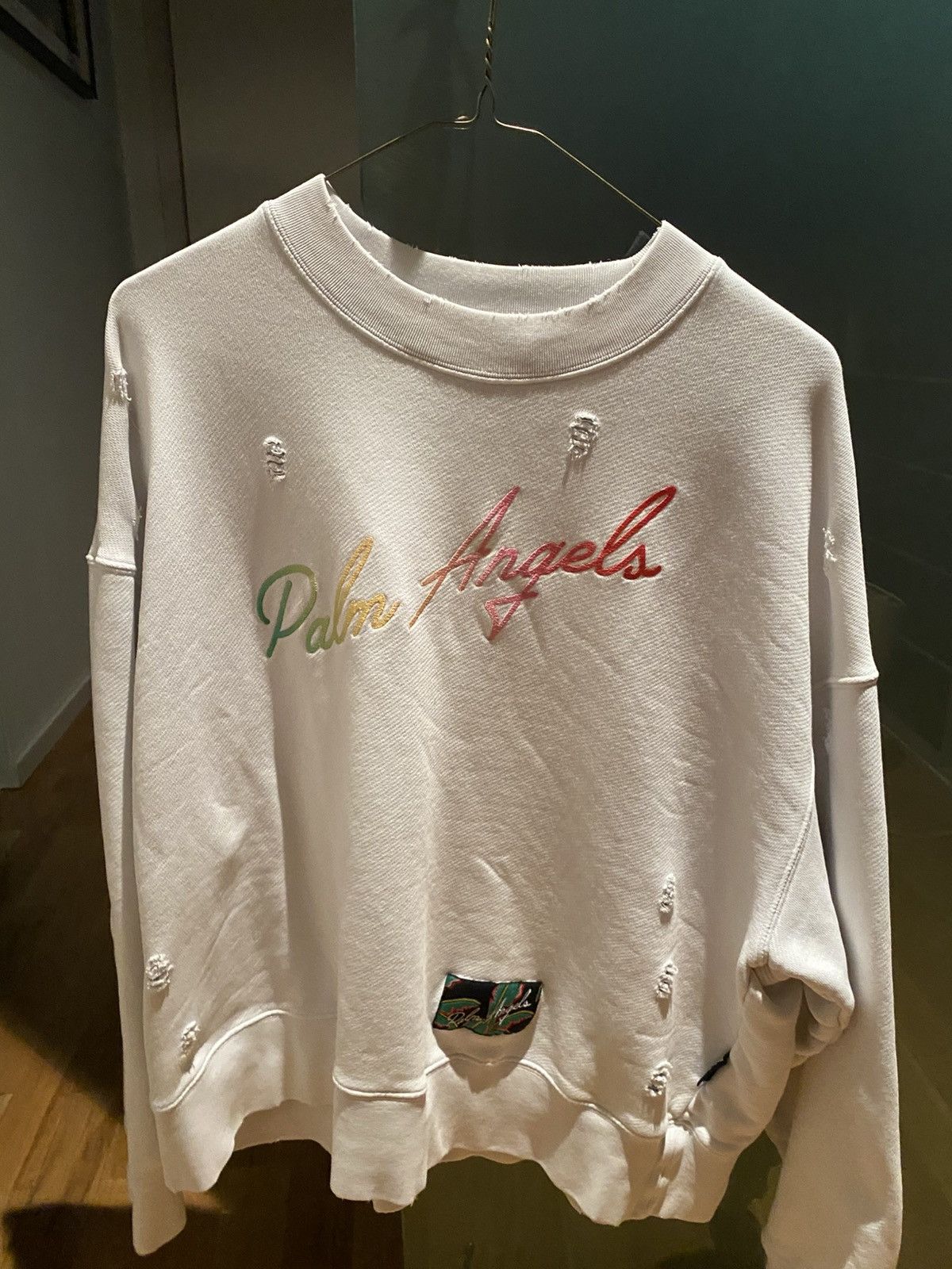 Palm Angels Palm Angels x Miami logo multicolor Crewneck Size US M / EU 48-50 / 2 - 7 Thumbnail