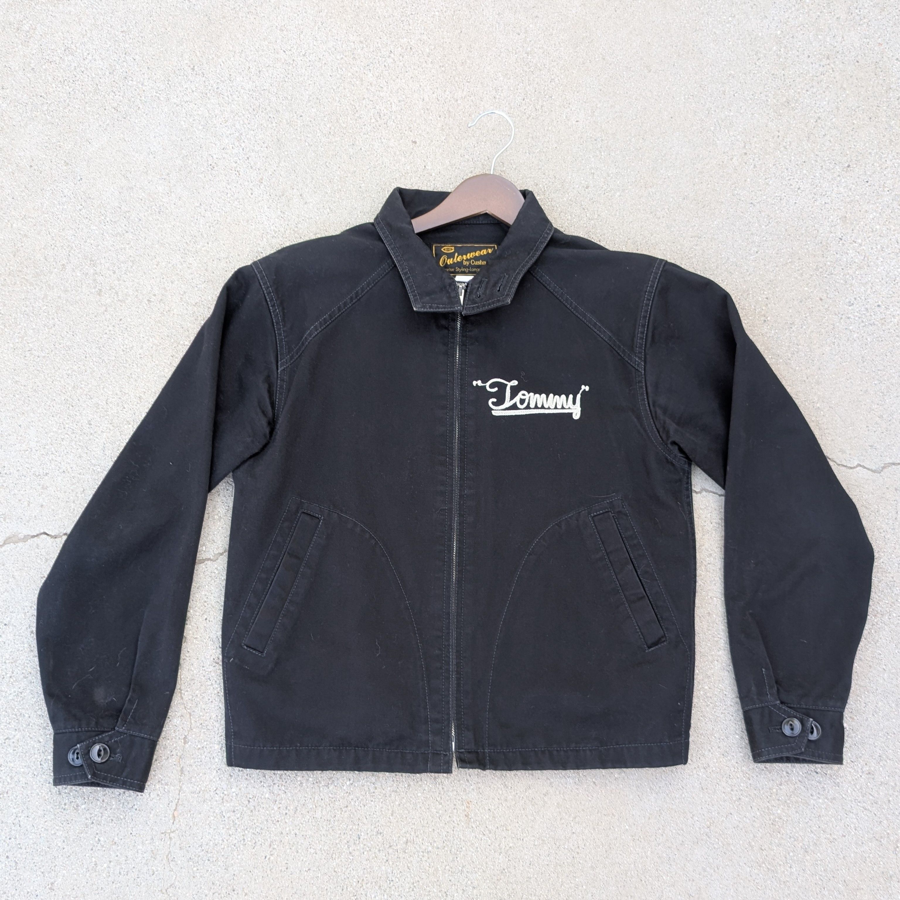 Cushman Black Embroidered Cushman Sports Jacket Size US S / EU 44-46 / 1 - 1 Thumbnail