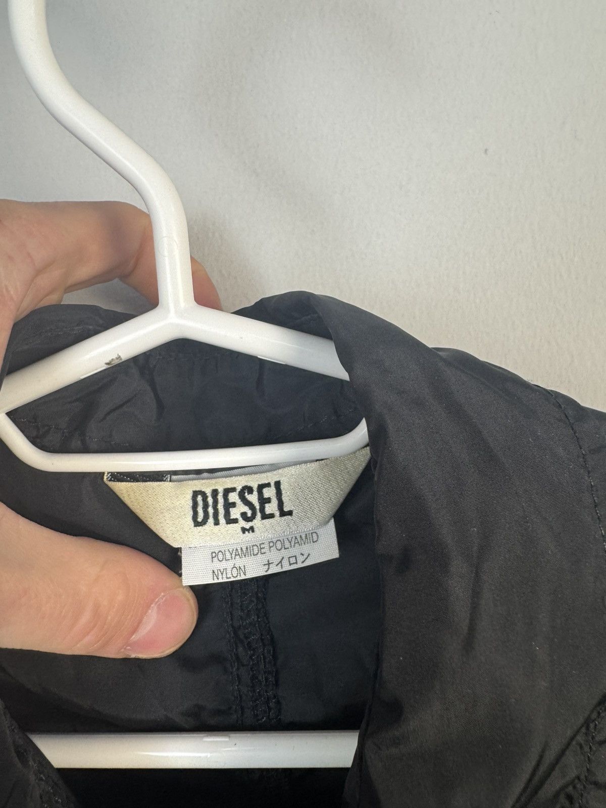 Diesel × Vintage Vintage Y2K Diesel Nylon Crop Jacket Japanese 90s Style Size M / US 6-8 / IT 42-44 - 6 Thumbnail