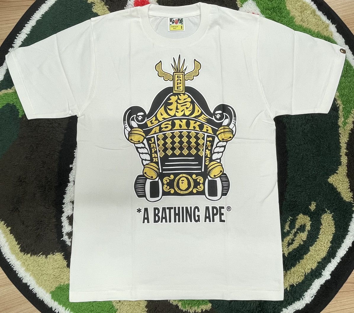 Bape BAPE MIKOSHI TEE Size US S / EU 44-46 / 1 - 1 Thumbnail