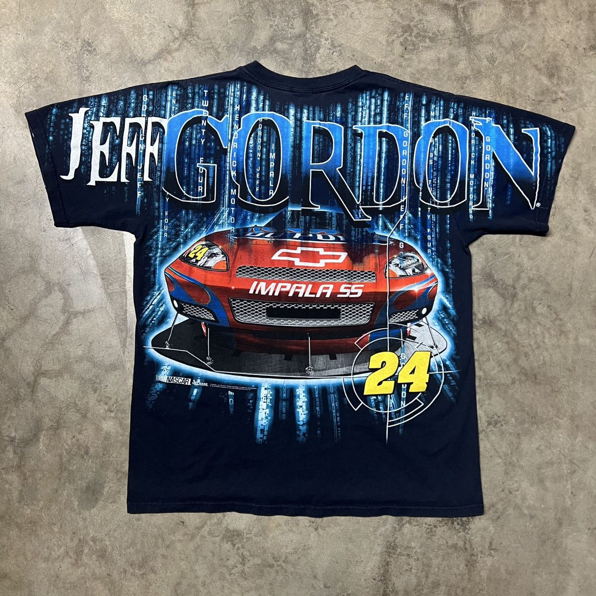 NASCAR × Vintage Vintage 2000’s NASCAR Jeff Gordon Chase Racing T-Shirt Size US XL / EU 56 / 4 - 3 Thumbnail
