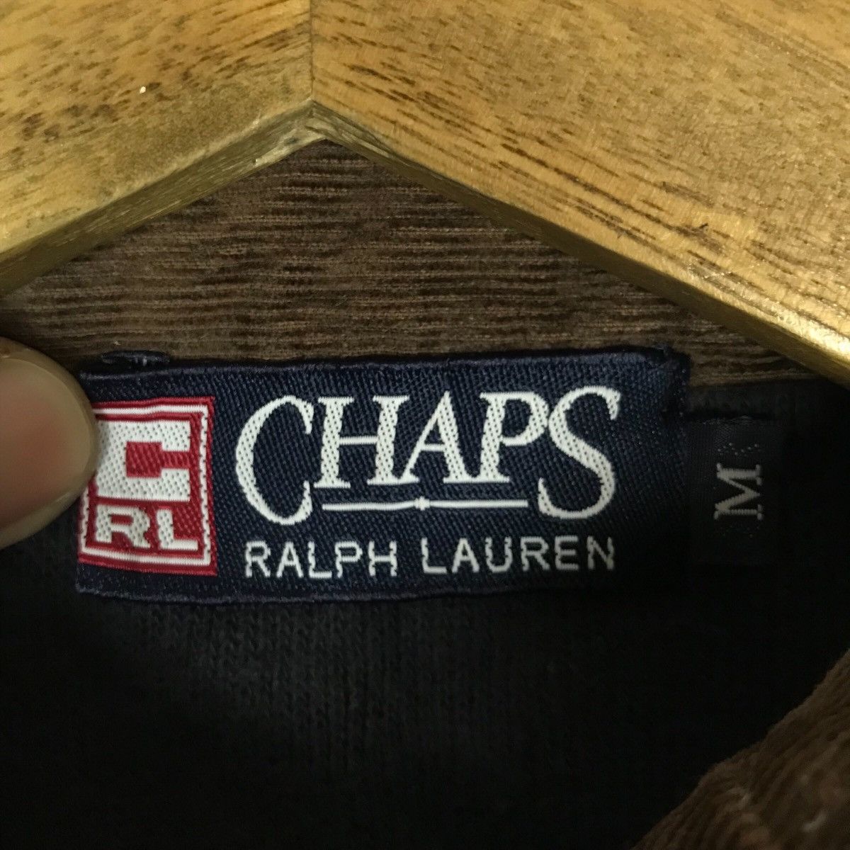 Chaps Ralph Lauren Vintage Chaps Ralph Lauren Quarter Button Pullover Jumper Size US M / EU 48-50 / 2 - 6 Thumbnail