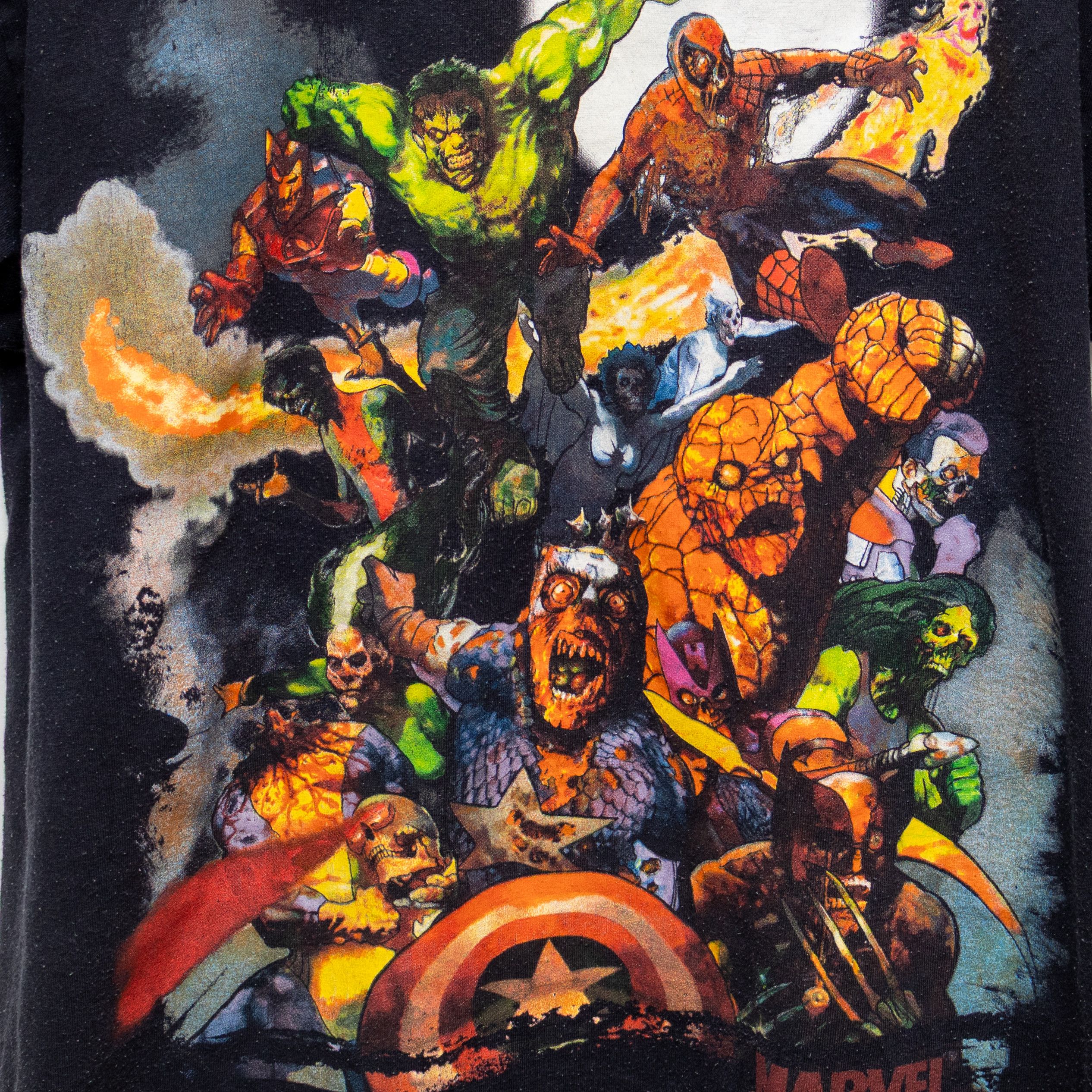 Marvel Comics × Vintage Vntg Marvel Zombies T-Shirt Mad Engine Official Graphic Tee Size US L / EU 52-54 / 3 - 3 Thumbnail