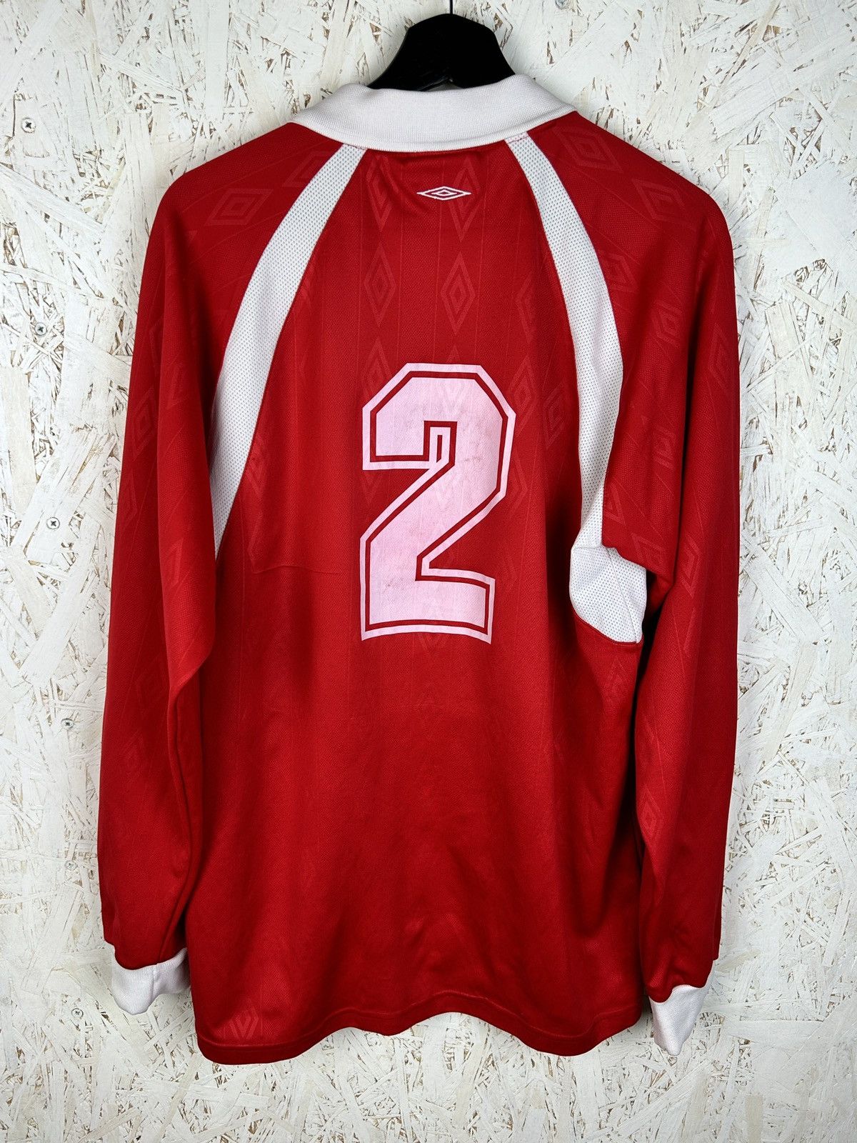 Umbro 00s Umbro FC Vikingit Finland #2 Match Worn Jersey Size L Size US L / EU 52-54 / 3 - 5 Thumbnail