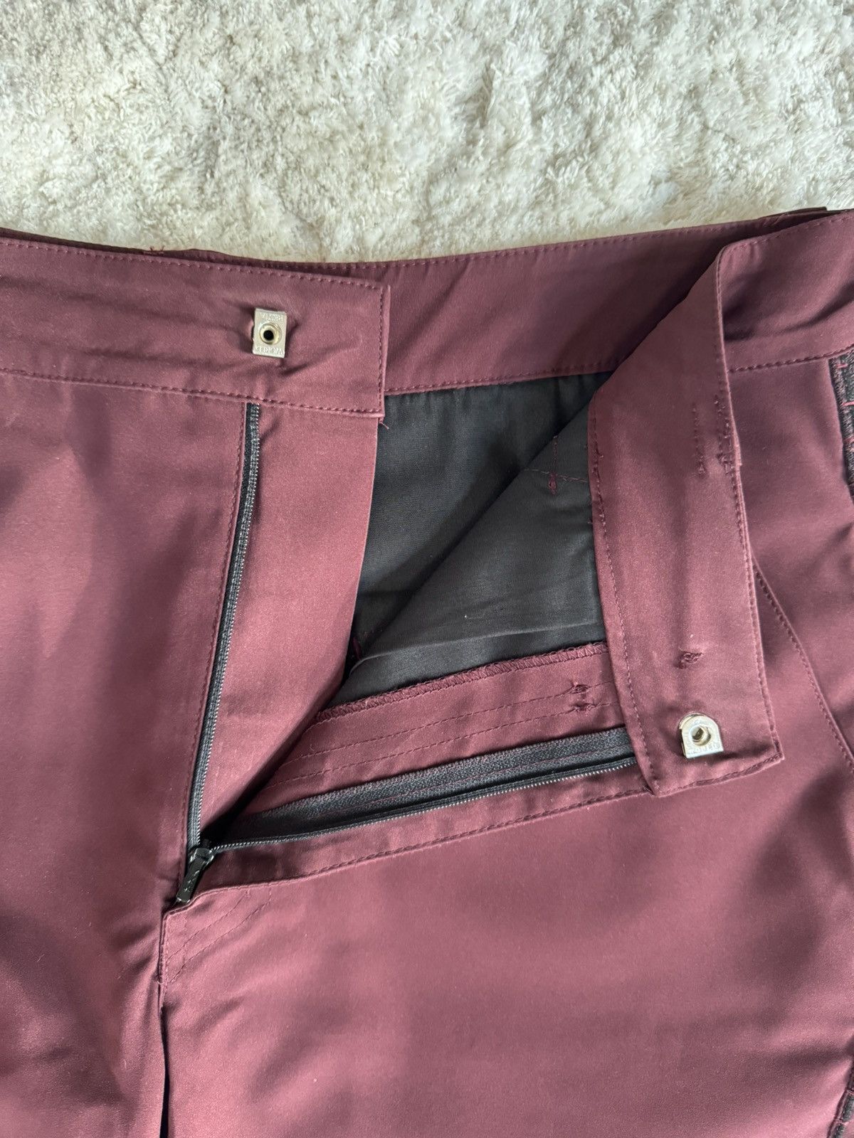 XLIM XLIM Burgundy EP.2 03 Trousers Size US 32 / EU 48 - 5 Thumbnail